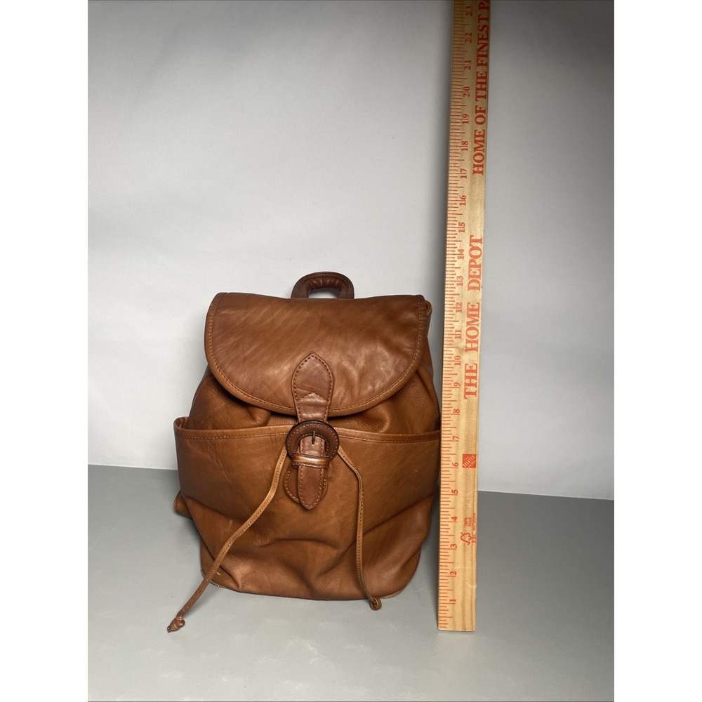 Boulder Ridge Backpack Cowhide Leather Rucksack Bag - Picture 14 of 14